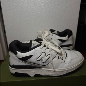 New Balance Black and White Sneakers